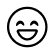 icone d'emoji content